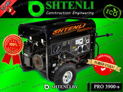 Профессиональный бензиновый генератор Shtenli PRO 3900-s